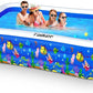 3 Layer Extra Large Rectangular Kids Swimming Pool