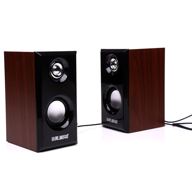 JITENG JT-092 2.0 Woodiness Multimedia Computer Speaker