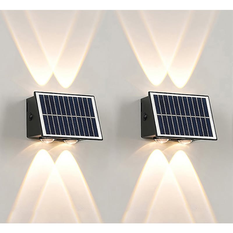 Two Mode Solar Wall Lights