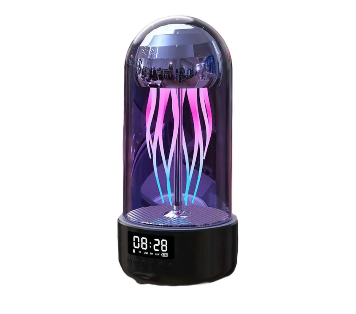 Luminous Jellyfish Lamp WithBuilt in Clock & Speaker - Rechargeable