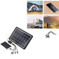 Solar Panel 8W With USB Port For Charging Small Electronics