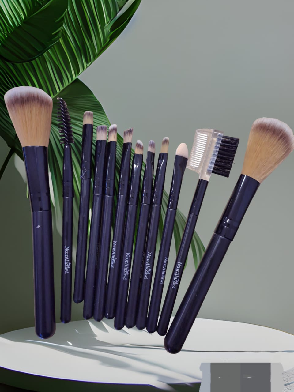 Professional 12 piece makeup brush set