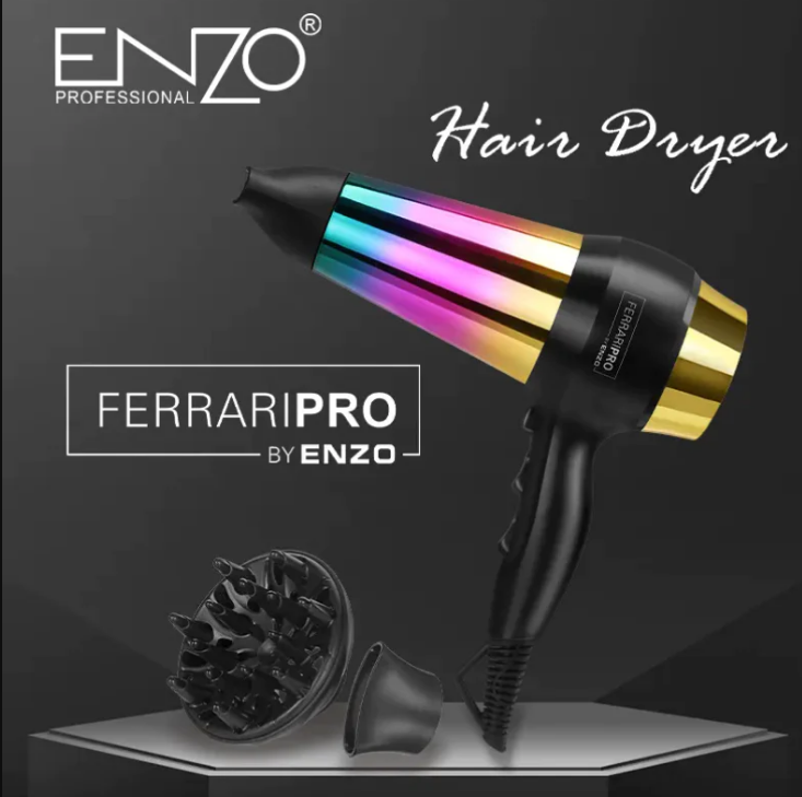 ENZO Professional Negative Ionic Blow Hair Dryer