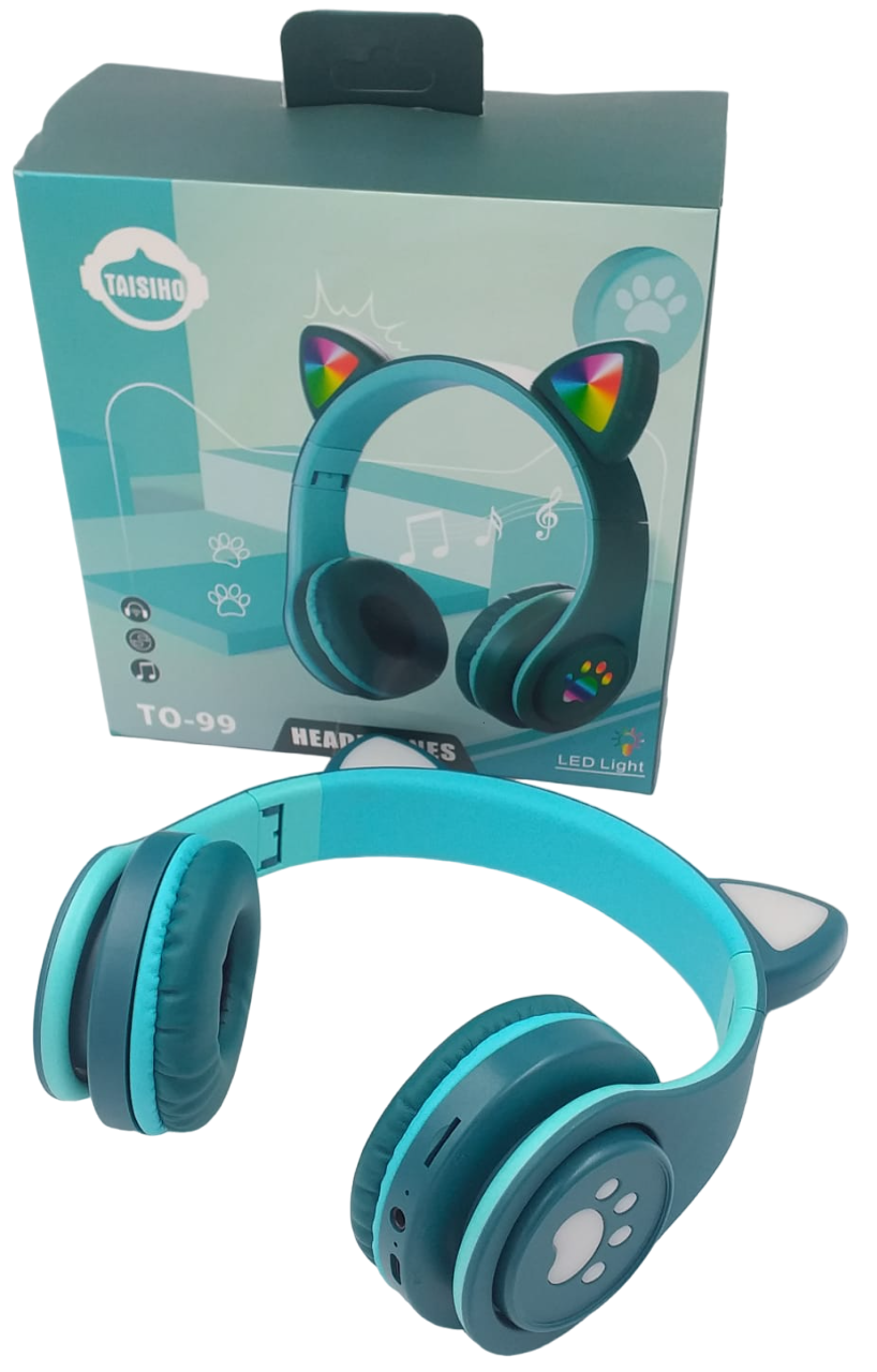 LED Bluetooth Cat Ear Headphone