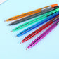 Plastic Ballpoint Multicolor Pens 0.7mm (Blue ink)