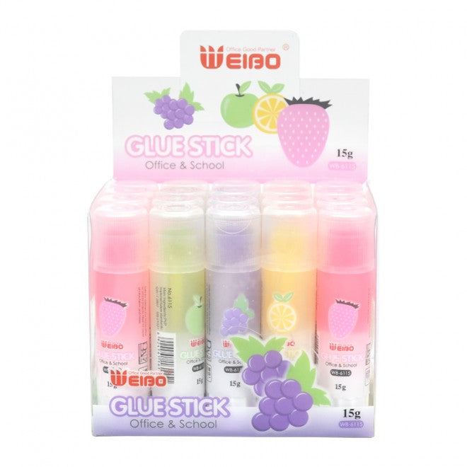 Glue Stick Fruit Design 15g