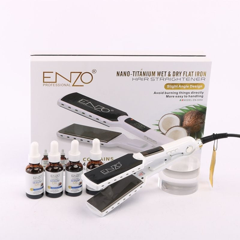 Lisseur Nano Titanium Wet & Dry Flat Iron Enzo