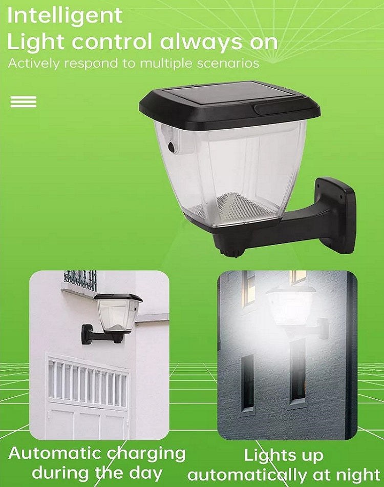 Solar LED Wall / Floor Light With Motion Detector GDPLUS