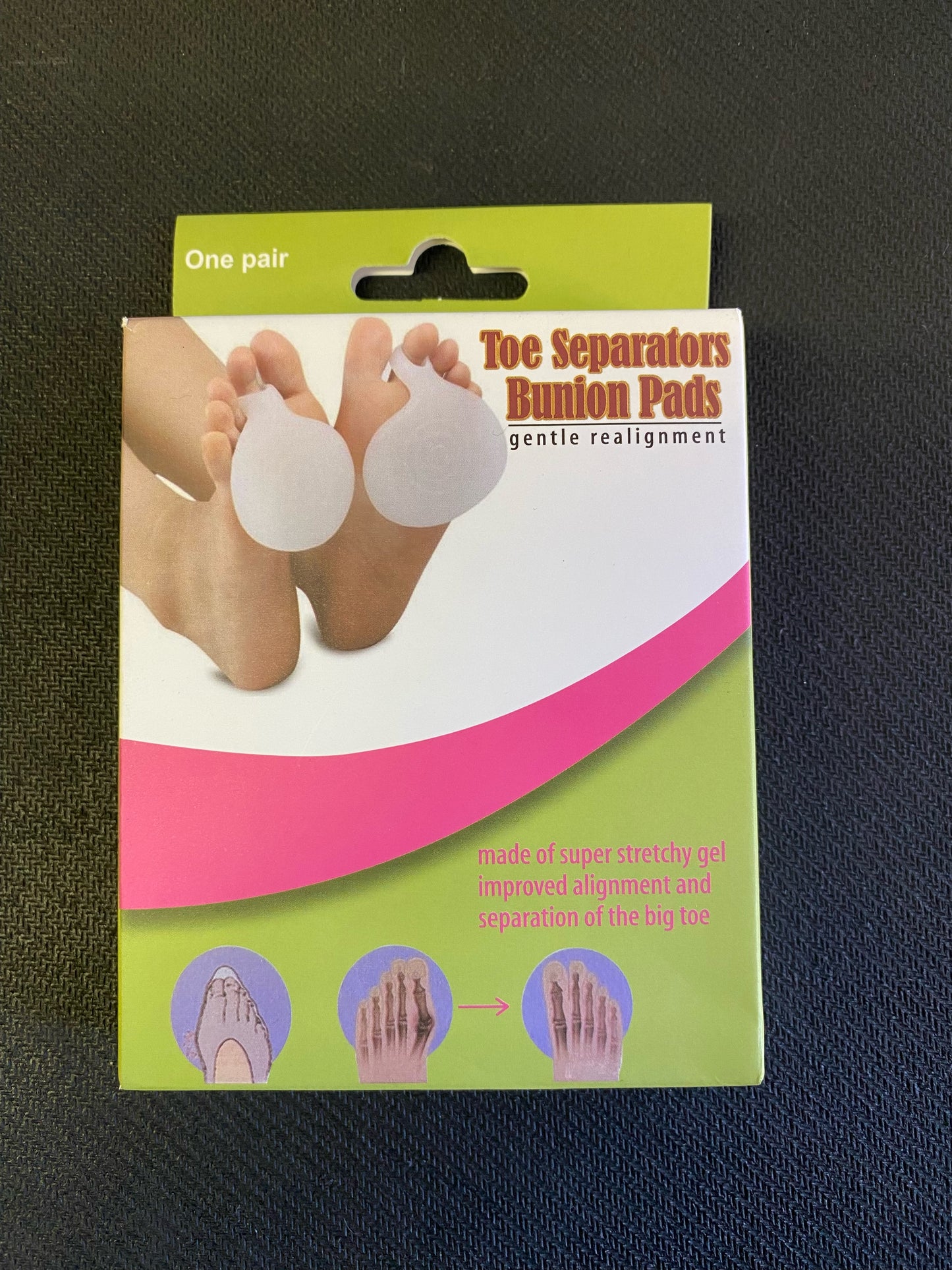 1PC Gel Toe Separators for Overlapping