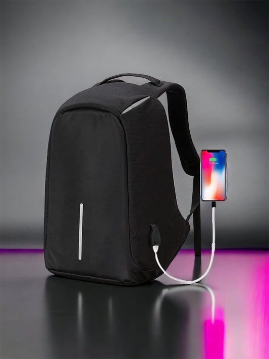 Laptop Bag - Business Laptop Backpack with USB Charging Port Trip Bag