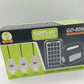 Solar Light Kit - GD-8080 Outdoor Solar Lighting System - 3 Bulb GD-8080 LED Solar Light Kit