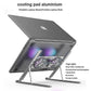 Adjustable Aluminum Laptop Cooling Pad Laptop Desk Ergonomic Tv Bed Lapdesk Tray Pc Laptop