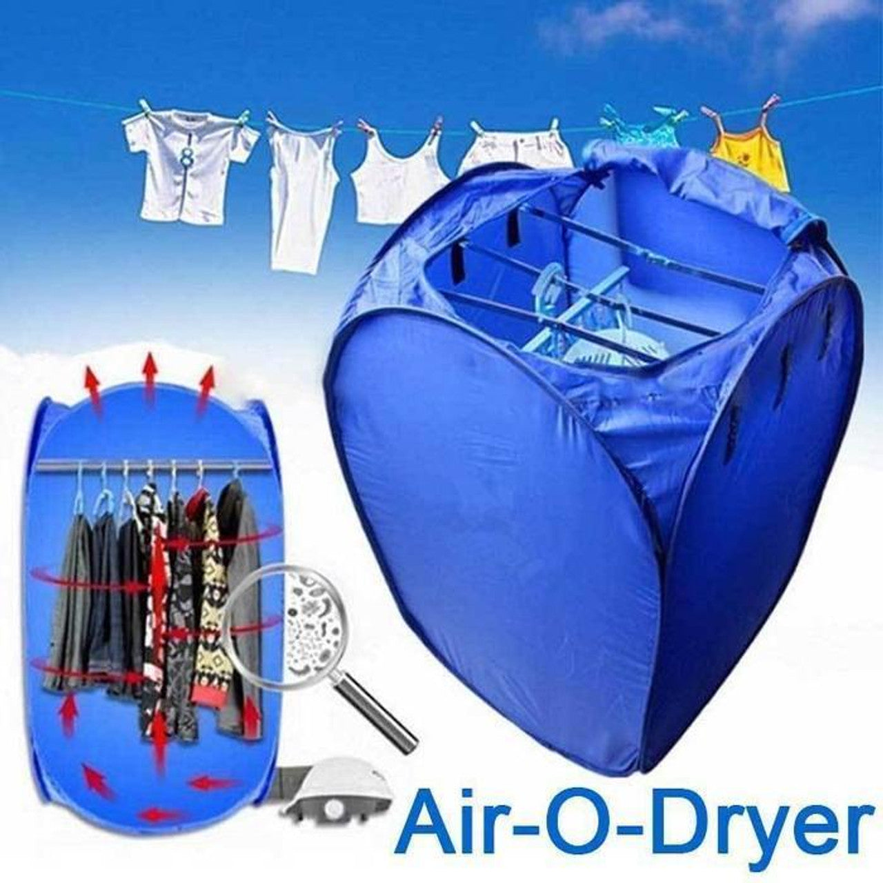 Air O Dry Portable Convection Clothes Dryer Megamall Online Store