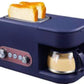 2 in 1 Breakfast Maker Toaster with Coffee Maker 500ml Coffee Pot