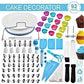 92 Pieces Of Cake Decoration Kit