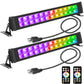 48W LED Black Light Bars, Outdoor Color Changing RGB