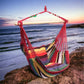 Outdoor Garden Hammock Hanging Swing Chair - Red