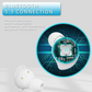 TWS Bluetooth Transparent Dual Mode Gaming Earphone