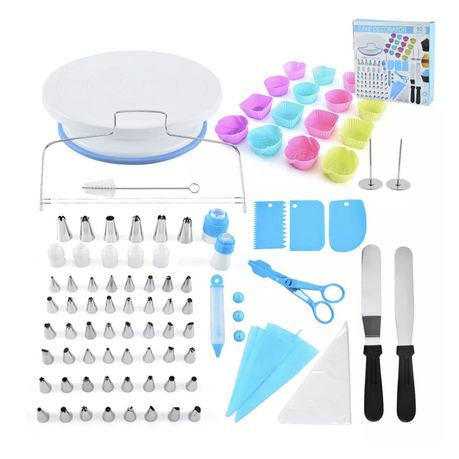 92 Pieces Of Cake Decoration Kit