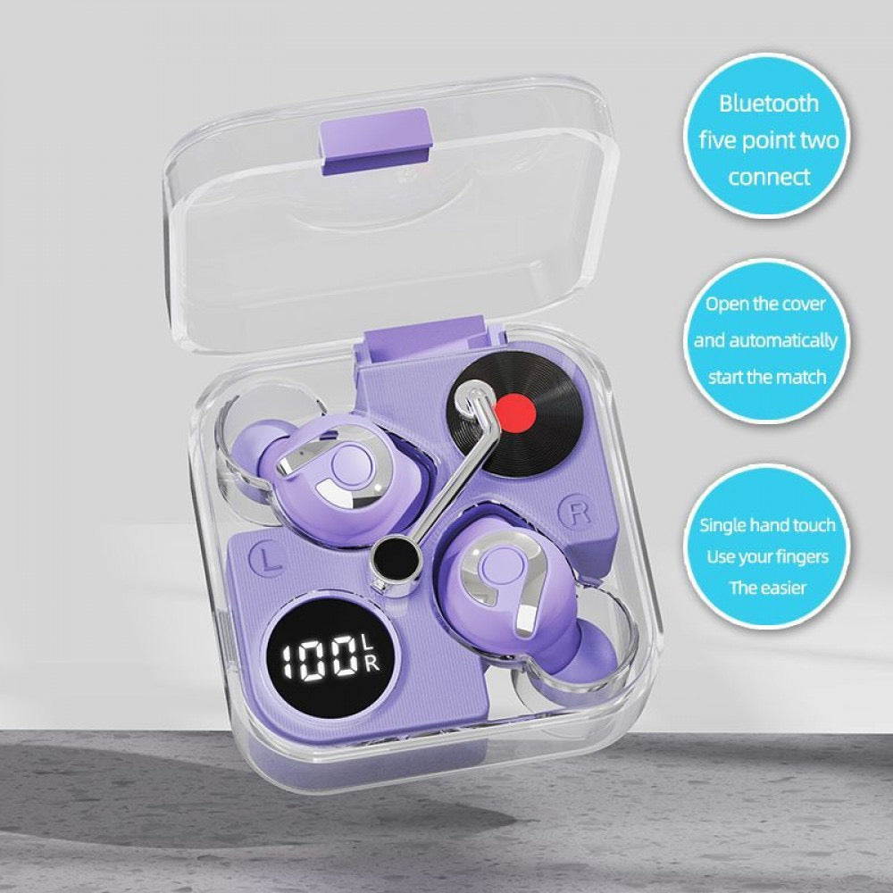 TWS Bluetooth Transparent Dual Mode Gaming Earphone