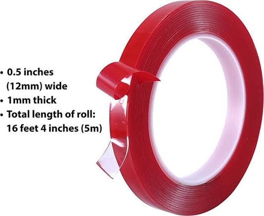 Double Sided Mounting Tape 18mm X 2m