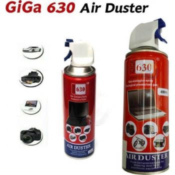 Multi-Purpose Cleaning Compressed Air Duster Canned with Nozzle for Laptop