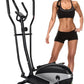 Pro-Sportz Fitness EH 260S Elliptical Cross Trainer with Hand Pulse, Adjustable Resistance and LCD Display, Home Gym