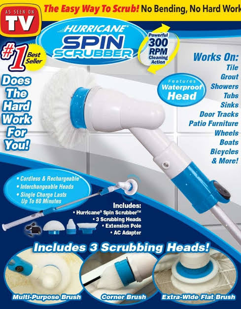 Hurricane Spin Scrubber