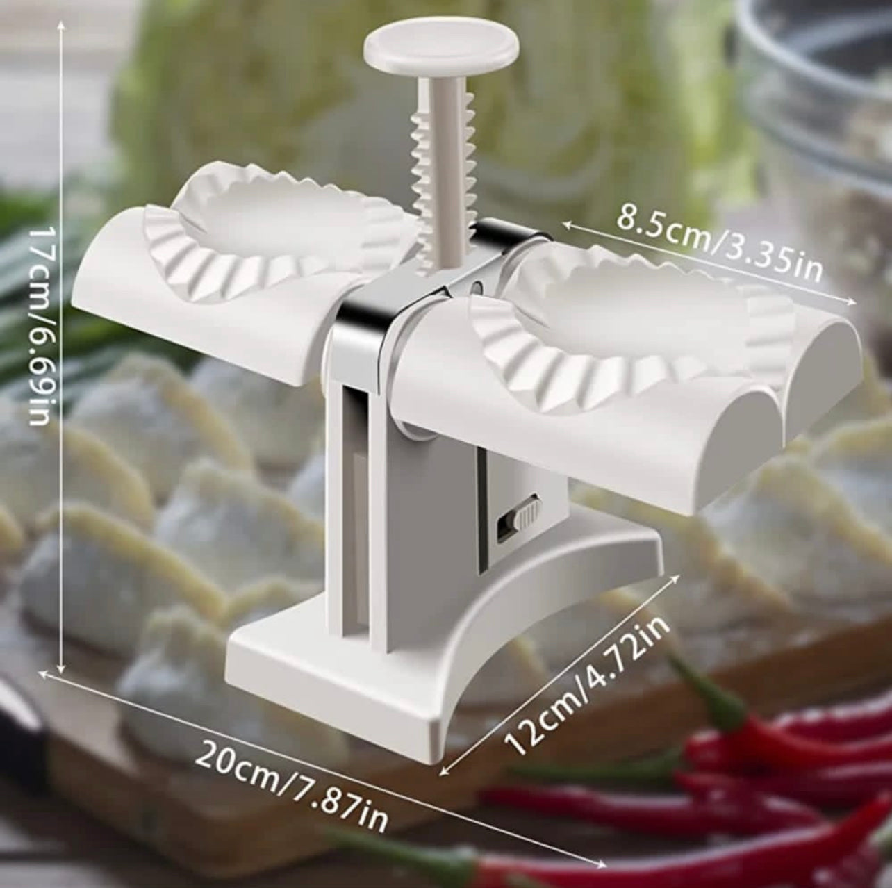 Double-Headed Auto Dumpling Maker