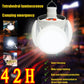 Solar Portable Light High Power Rechargeable Led Lamp Powerful Flashlight Light 4