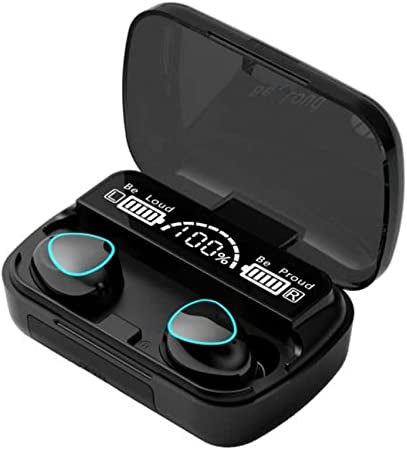 New M10 TWS Immersive Wireless Earbuds with Wireless Charging Case Bluetooth 5.1 9D Premium Sound Deep Bass Sports Waterproof IPX7 with Mic 6 hr Playing Time Brand: M10