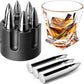 Whiskey Bullet Stones, Stainless Steel Whisky Rocks, Reusable ice cube Metal Ice