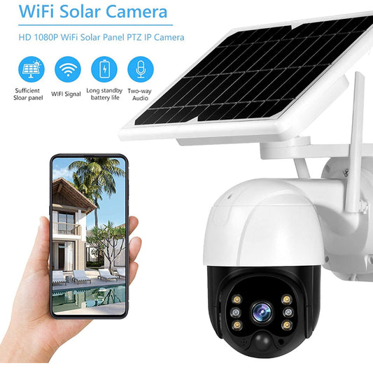 4G Sim Solar CCTV Security Camera Waterproof outdoor IP Camera