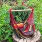 Outdoor Garden Hammock Hanging Swing Chair - Red