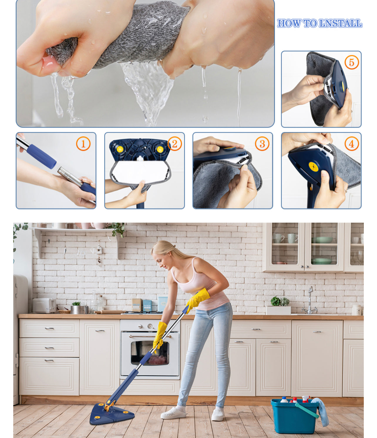 Cleaning mop deals online