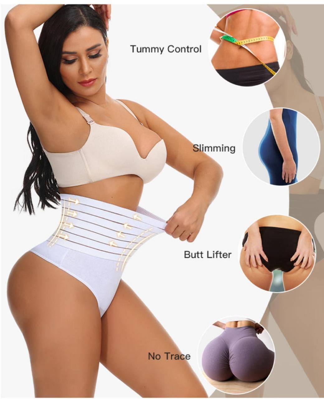 Women High Waist Body Shaper