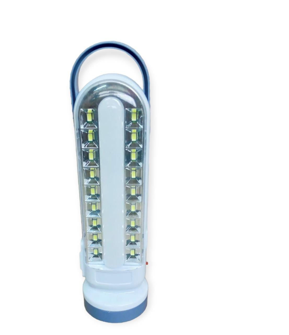 Rechargeable LED Emergency Light 2 Settings + Torch and Battery Operated