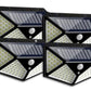 Solar Motion Sensor  Wall Light Combo 4pack