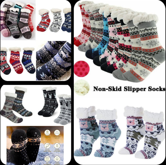 Sherpa Slipper Winer Socks