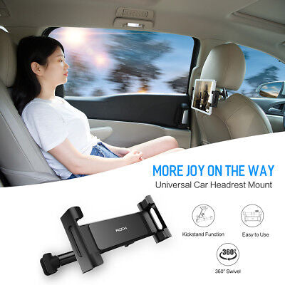 360° Universal Car Back Seat Headrest Mount Holder Stand fr Cell Phone Tablet PC