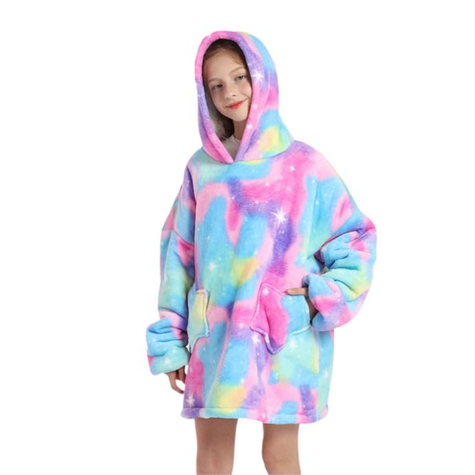 Kiddies Huggle Glow In The Dark Hoodie