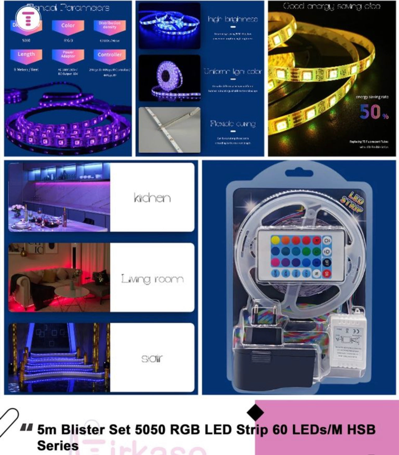LED Strip Light 5M – Megamall Online Store