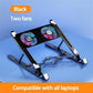 Adjustable Aluminum Laptop Cooling Pad Laptop Desk Ergonomic Tv Bed Lapdesk Tray Pc Laptop