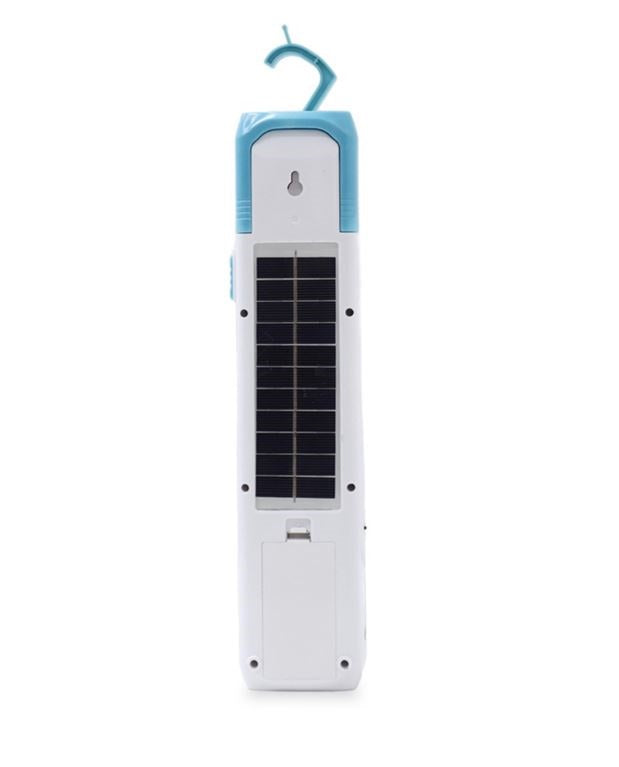 Solar Powered LED Rechargeable Emergency Lamp