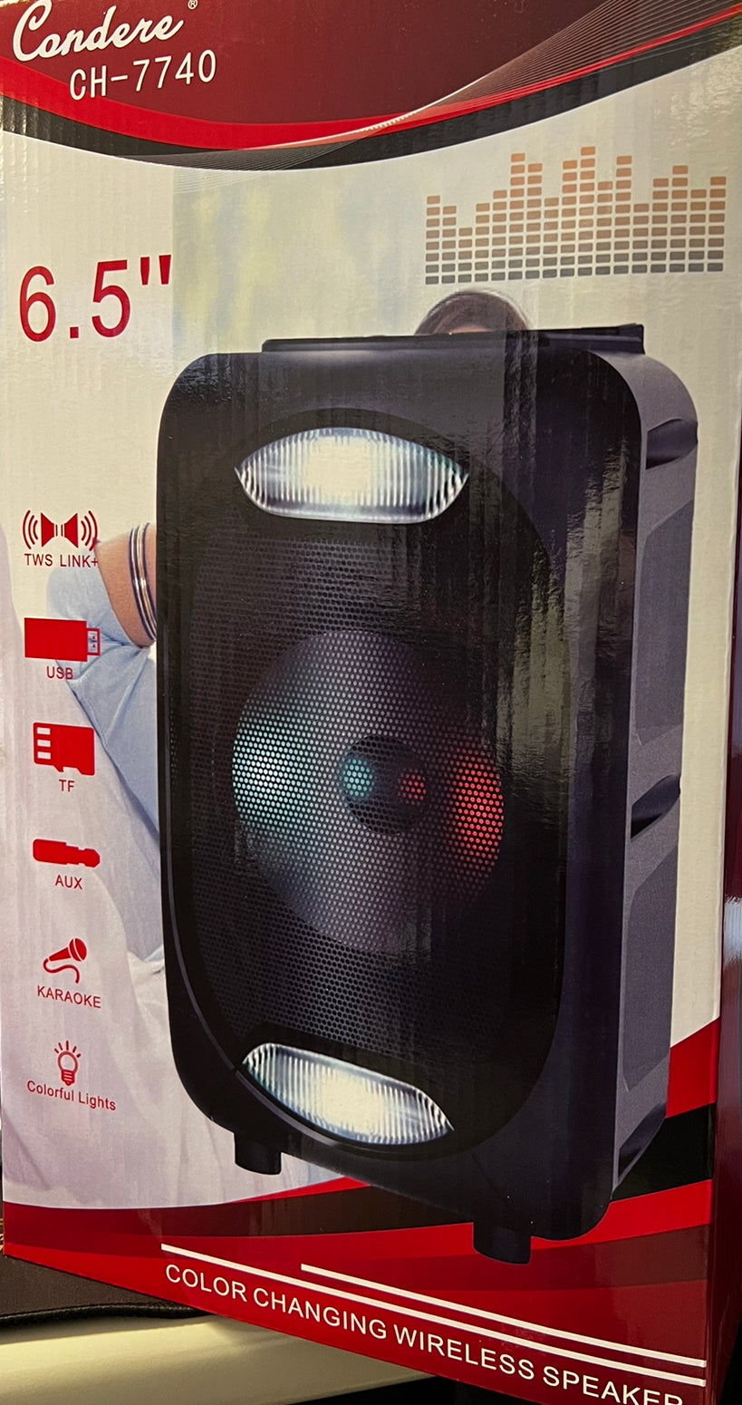 Condere 6.5Inch Colour Changing Speaker