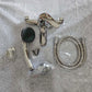 Bathroom Modern Chrome Taps Bath Filler with Shower Hand Held Shower Mixer Tap