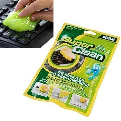 Keyboard Cleaner Soft Gel Dust Cleaning Reusable Car Dashboard Dirt Remover Laptop Sponge Remover Jelly Bersih Tool Car Vent