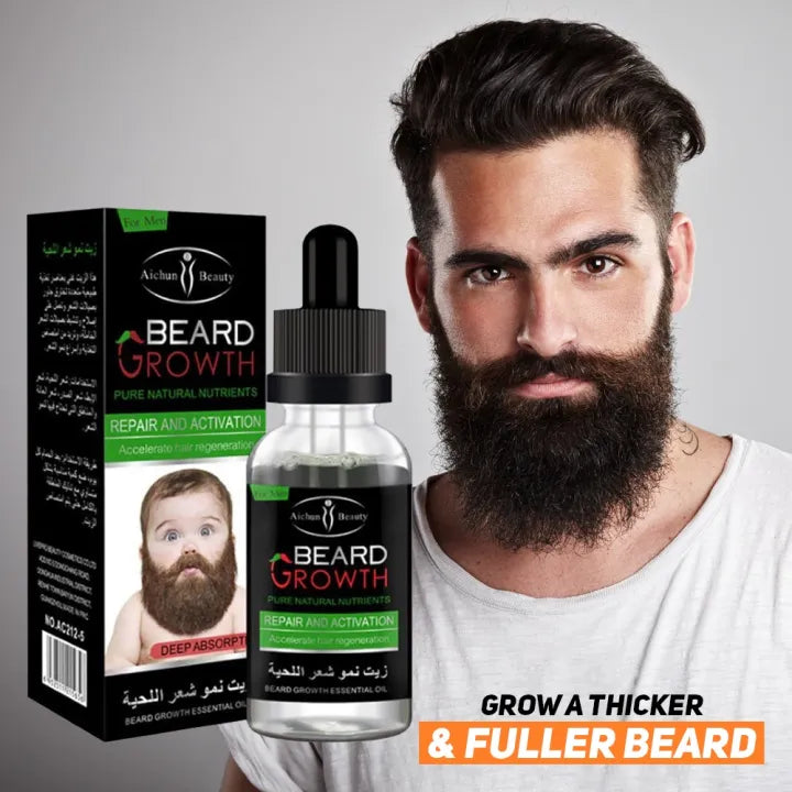 Men’s Grooming Beauty 3-in-1 Box Beard Treatment Kit