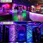 48W LED Black Light Bars, Outdoor Color Changing RGB