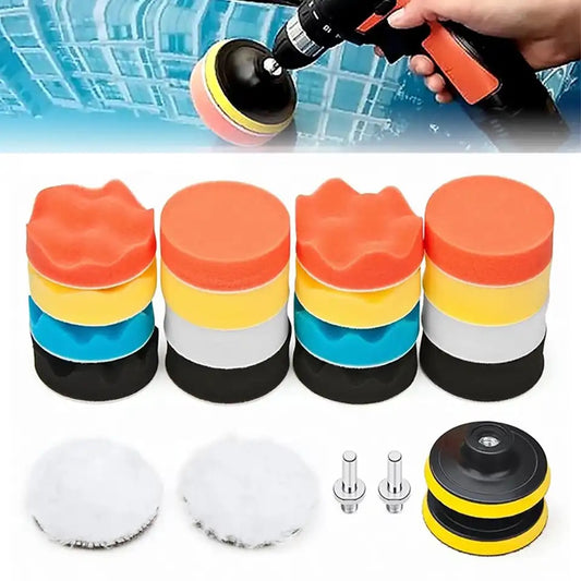 Polishing Pad Kit - Car Polishing Pad with Drill Adapter